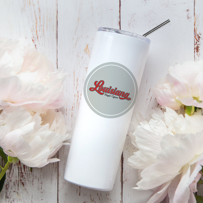 University of Louisiana at Lafayette Stainless Steel Skinny Tumbler 20 OZ