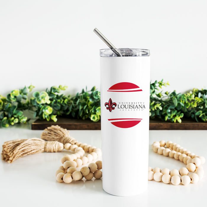 University of Louisiana at Lafayette Stainless Steel Skinny Tumbler 20 OZ