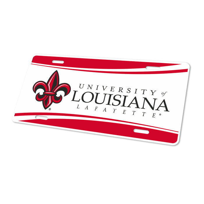 University of Louisiana at Lafayette Decorative License Plate