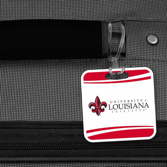 University of Louisiana at Lafayette Luggage Bag Tag (square)