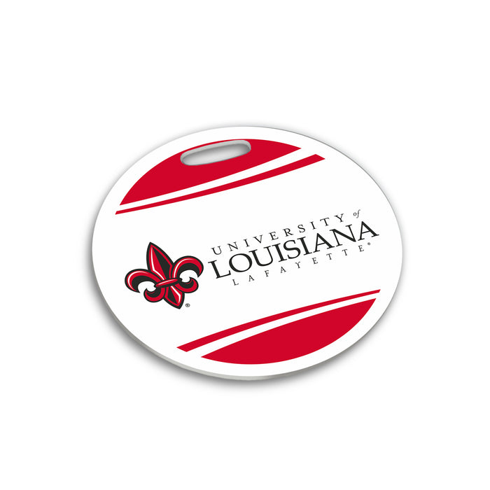 University of Louisiana at Lafayette Luggage Bag Tag (round)
