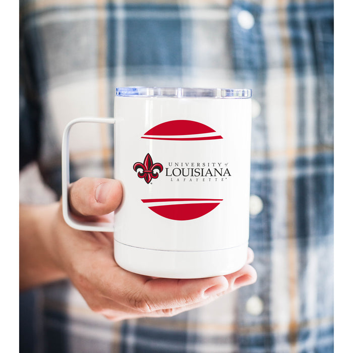 University of Louisiana at Lafayette Stainless Steel Travel Mug 13 OZ