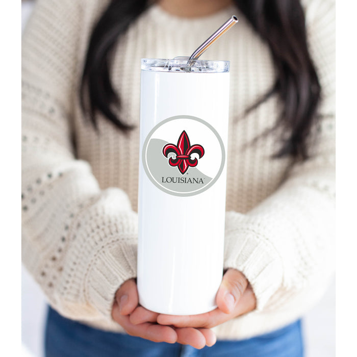 University of Louisiana at Lafayette Stainless Steel Skinny Tumbler 20 OZ