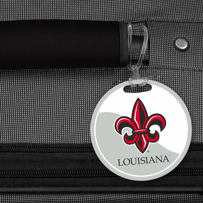 University of Louisiana at Lafayette Luggage Bag Tag (round)