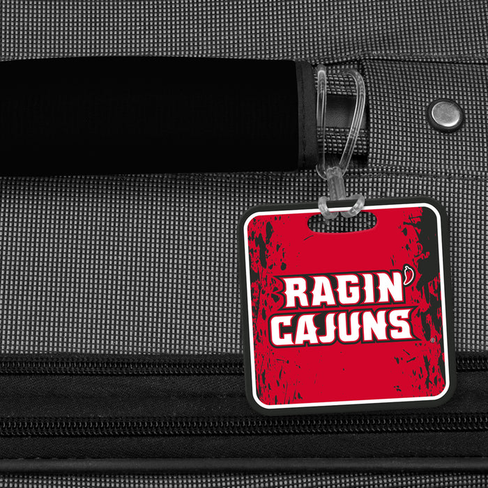 University of Louisiana at Lafayette Luggage Bag Tag (square)