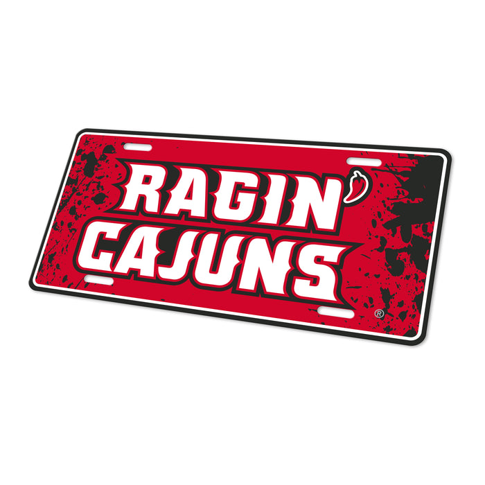 University of Louisiana at Lafayette Decorative License Plate