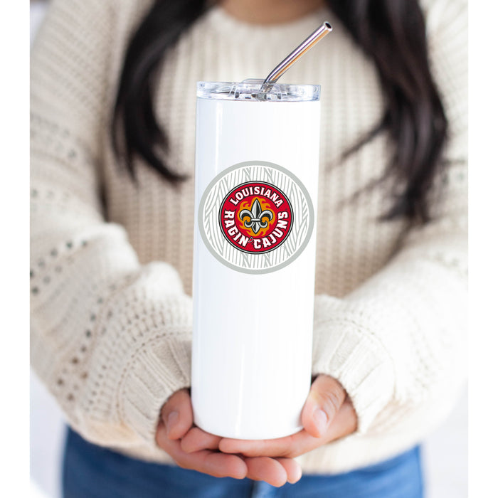 University of Louisiana at Lafayette Stainless Steel Skinny Tumbler 20 OZ