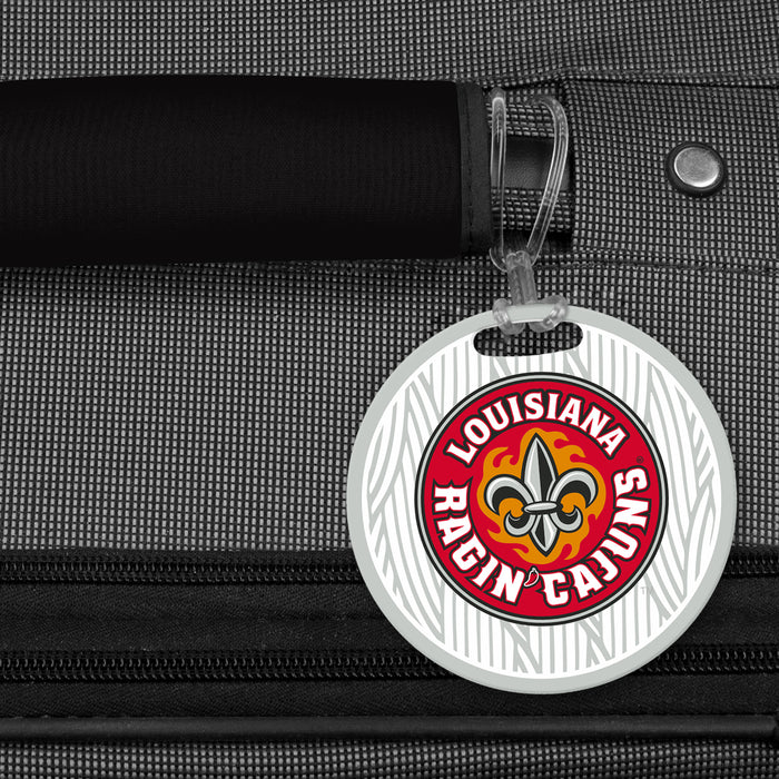 University of Louisiana at Lafayette Luggage Bag Tag (round)