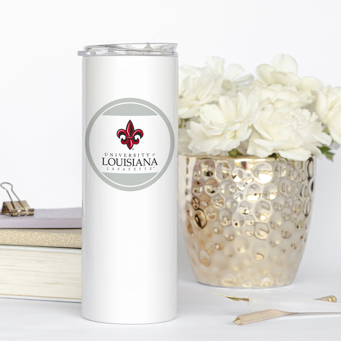 University of Louisiana at Lafayette Stainless Steel Skinny Tumbler 20 OZ