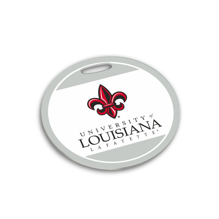 University of Louisiana at Lafayette Luggage Bag Tag (round)