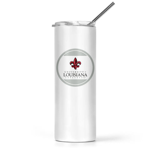 University of Louisiana at Lafayette Stainless Steel Skinny Tumbler 20 OZ