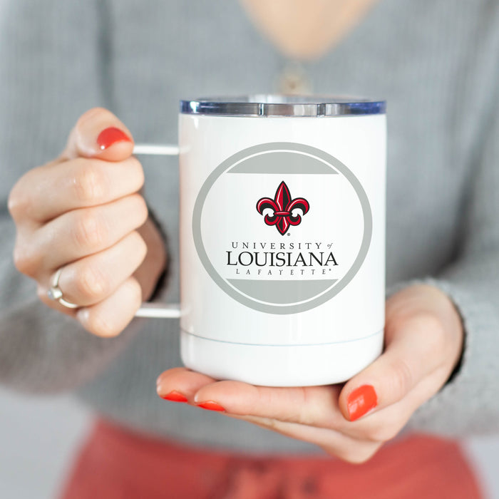 University of Louisiana at Lafayette Stainless Steel Travel Mug 13 OZ