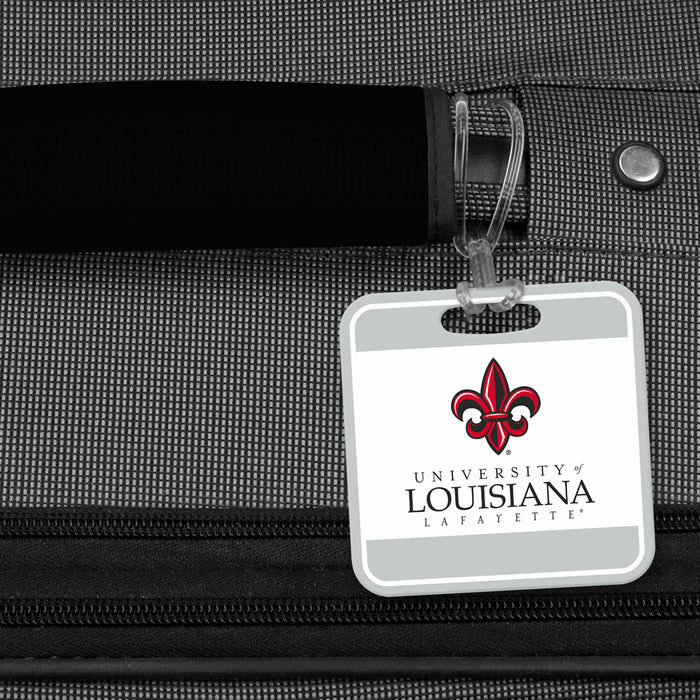 University of Louisiana at Lafayette Luggage Bag Tag (square)