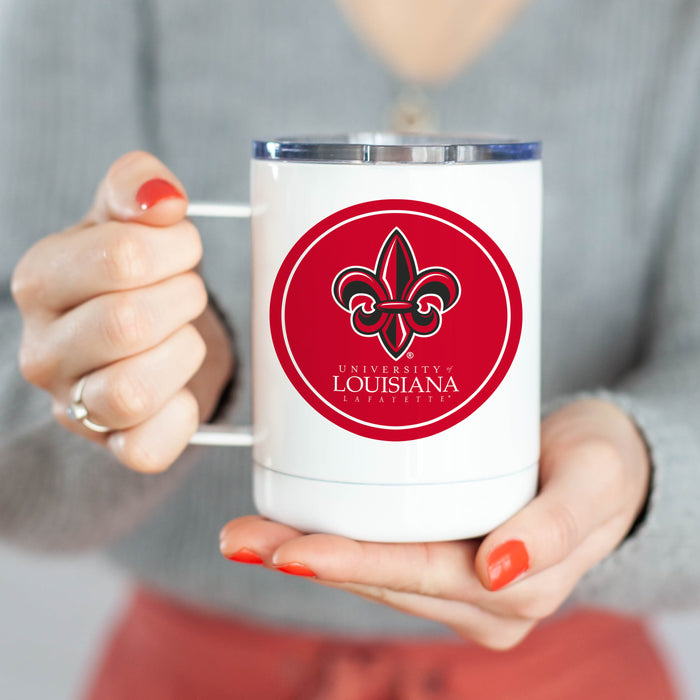 University of Louisiana at Lafayette Stainless Steel Travel Mug 13 OZ