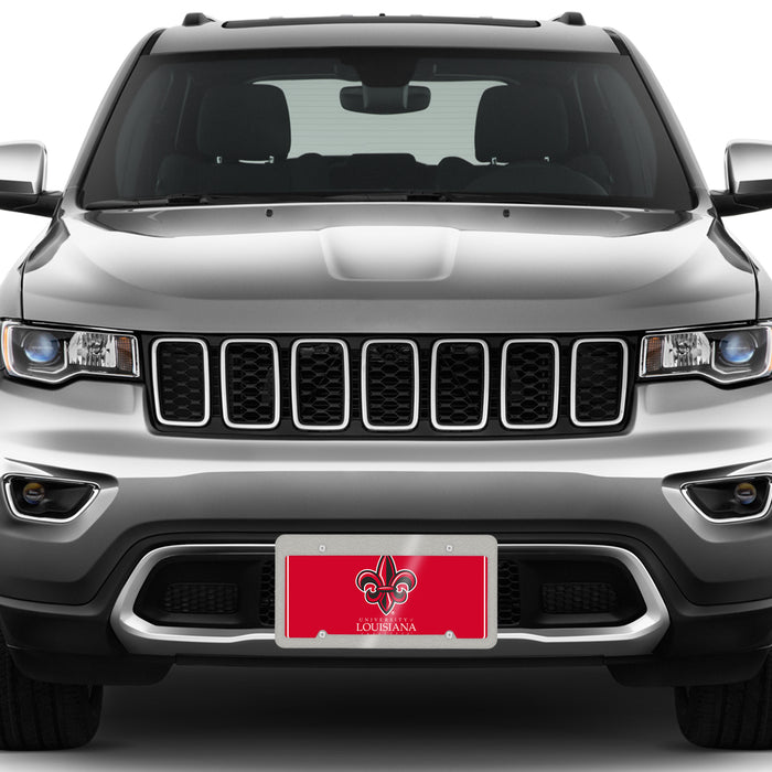 University of Louisiana at Lafayette Decorative License Plate