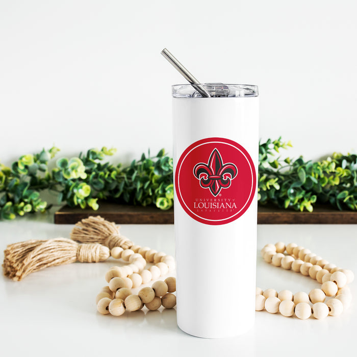 University of Louisiana at Lafayette Stainless Steel Skinny Tumbler 20 OZ