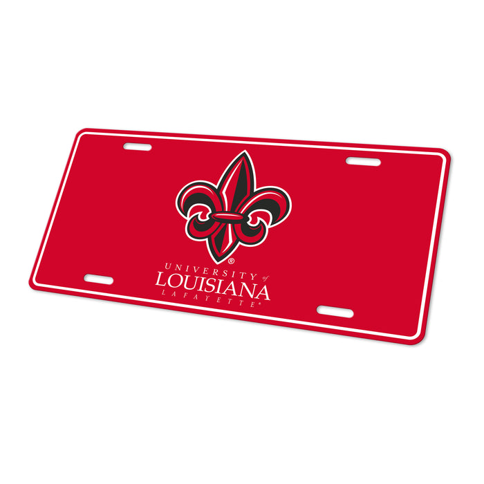 University of Louisiana at Lafayette Decorative License Plate