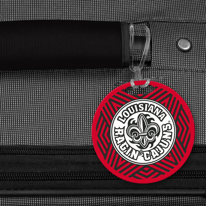 University of Louisiana at Lafayette Luggage Bag Tag (round)