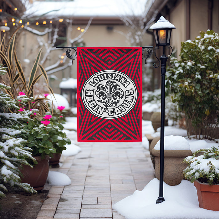 University of Louisiana at Lafayette Garden Flags