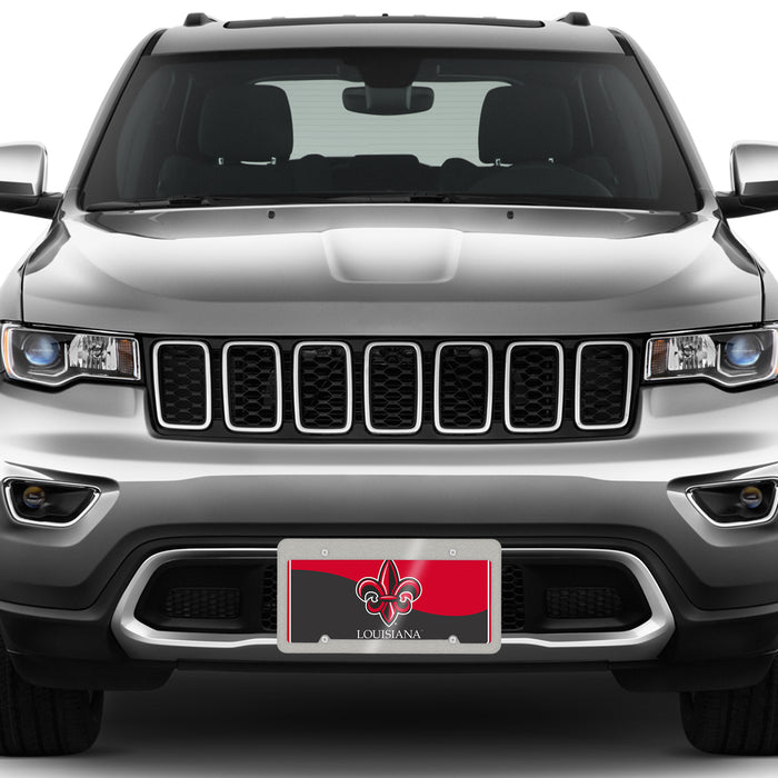 University of Louisiana at Lafayette Decorative License Plate