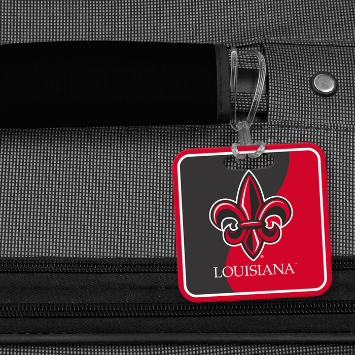 University of Louisiana at Lafayette Luggage Bag Tag (square)