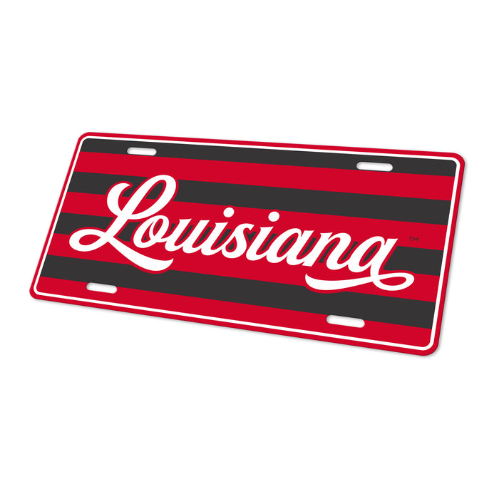 University of Louisiana at Lafayette Decorative License Plate