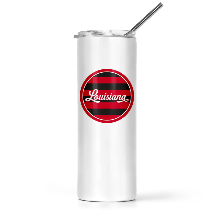 University of Louisiana at Lafayette Stainless Steel Skinny Tumbler 20 OZ