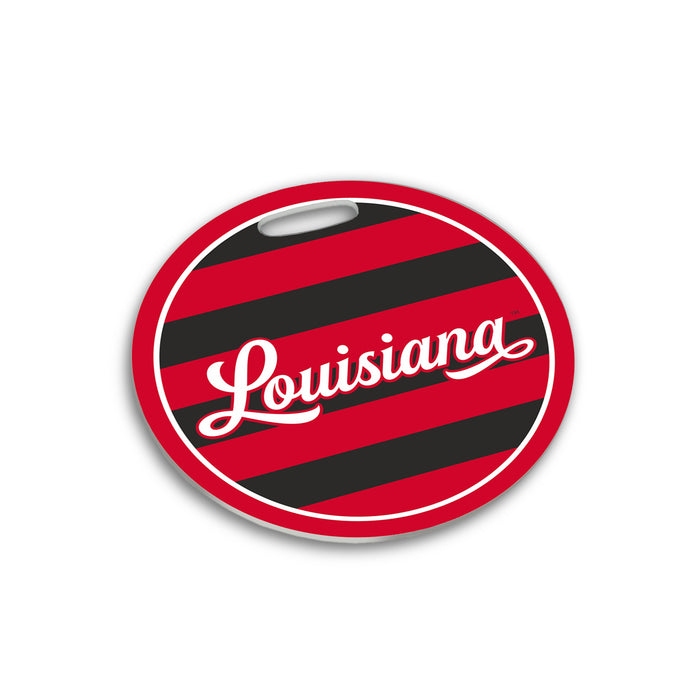 University of Louisiana at Lafayette Luggage Bag Tag (round)