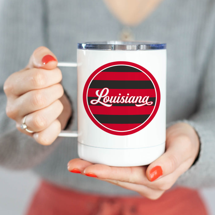 University of Louisiana at Lafayette Stainless Steel Travel Mug 13 OZ