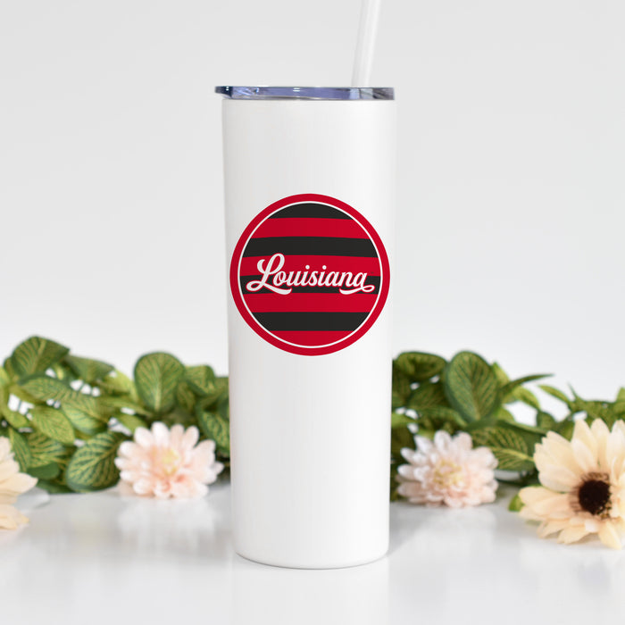 University of Louisiana at Lafayette Stainless Steel Skinny Tumbler 20 OZ