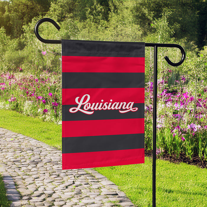 University of Louisiana at Lafayette Garden Flags
