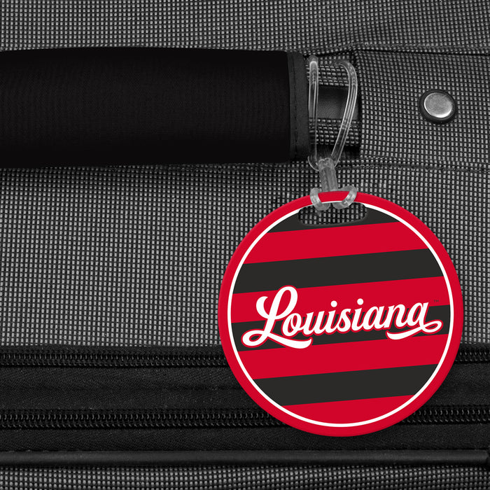 University of Louisiana at Lafayette Luggage Bag Tag (round)