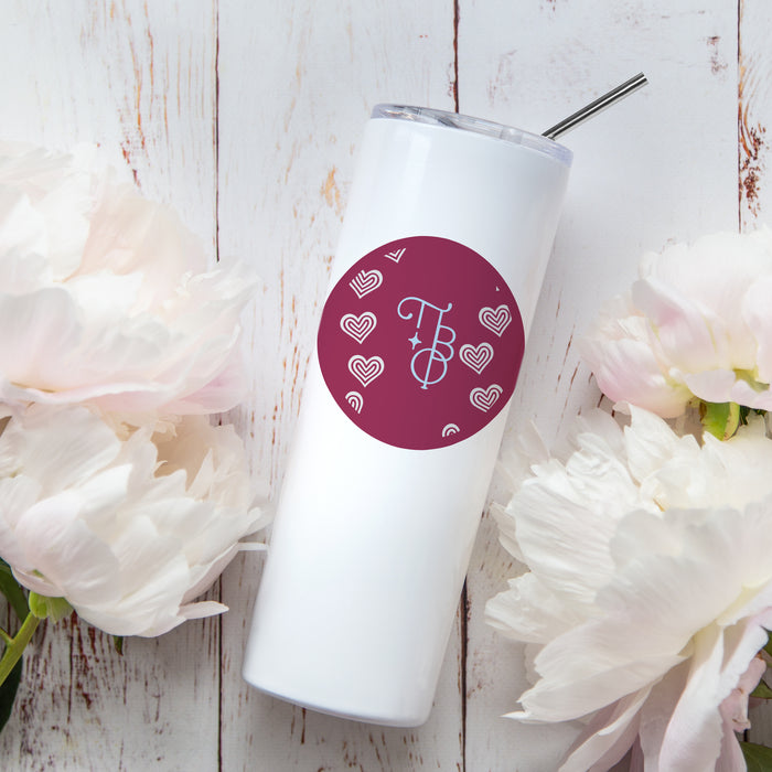 Pi Beta Phi Stainless Steel Skinny Tumbler 20 OZ