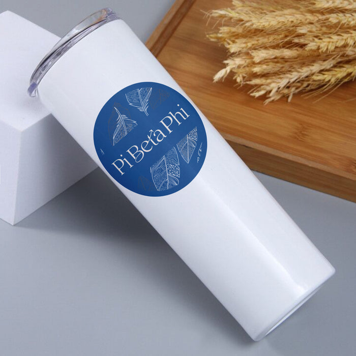 Pi Beta Phi Stainless Steel Skinny Tumbler 20 OZ