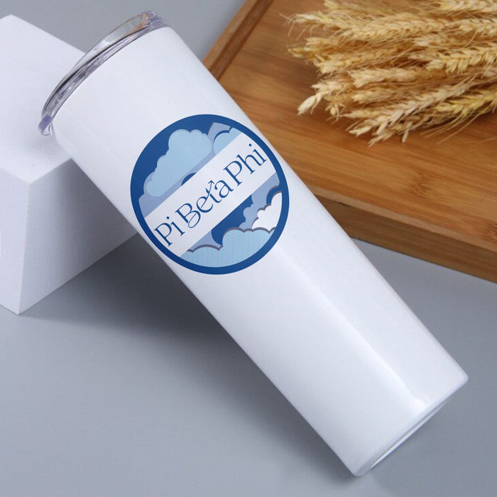 Pi Beta Phi Stainless Steel Skinny Tumbler 20 OZ