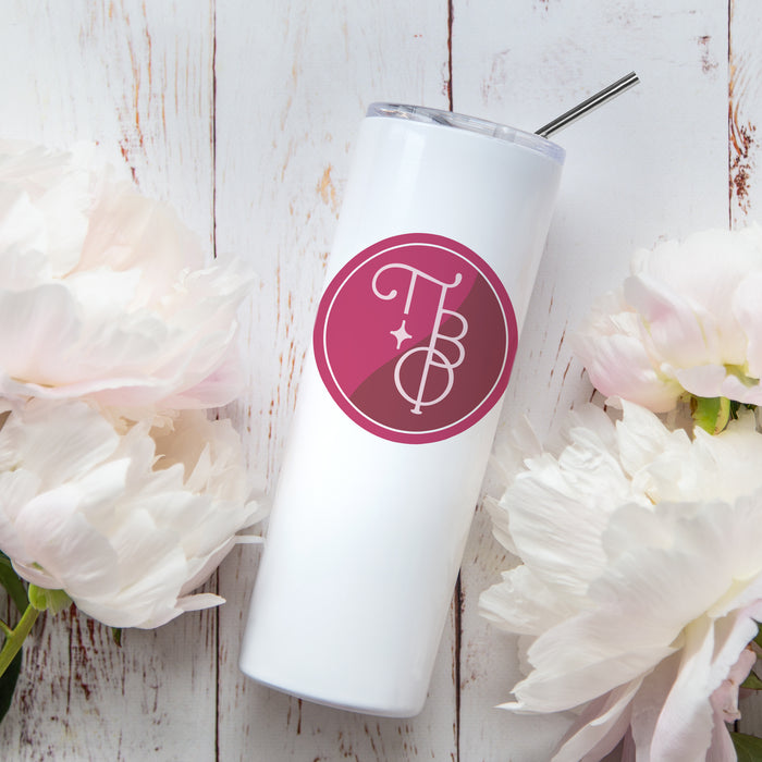 Pi Beta Phi Stainless Steel Skinny Tumbler 20 OZ
