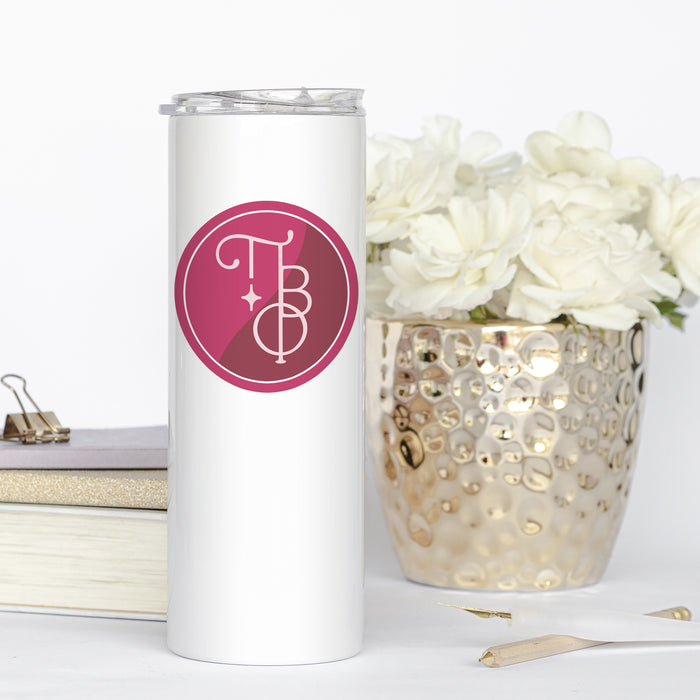 Pi Beta Phi Stainless Steel Skinny Tumbler 20 OZ