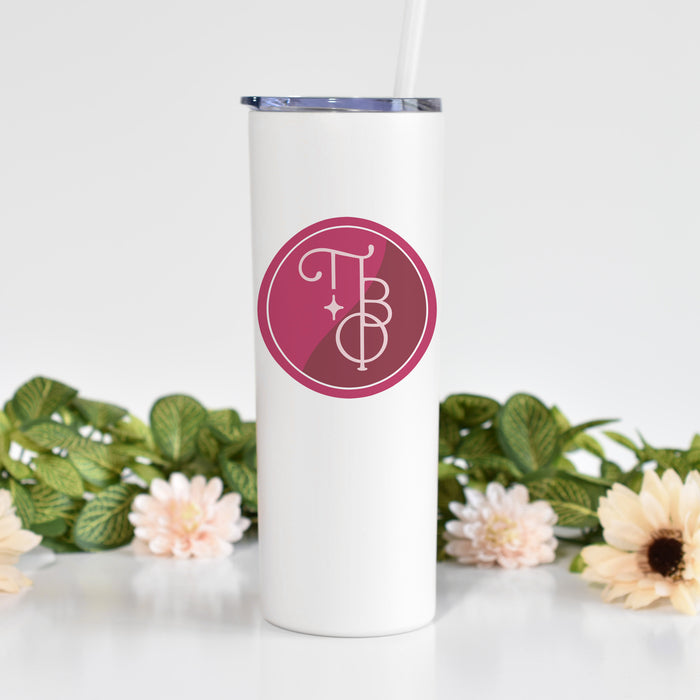 Pi Beta Phi Stainless Steel Skinny Tumbler 20 OZ