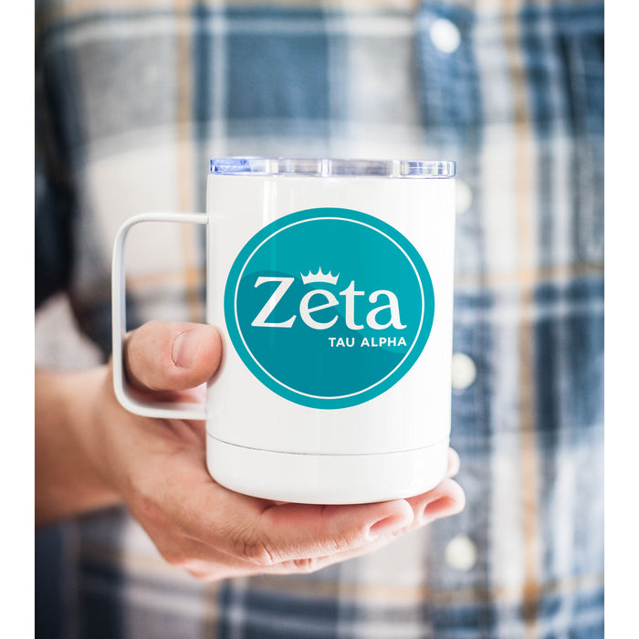 Zeta Tau Alpha Stainless Steel Travel Mug 13 OZ