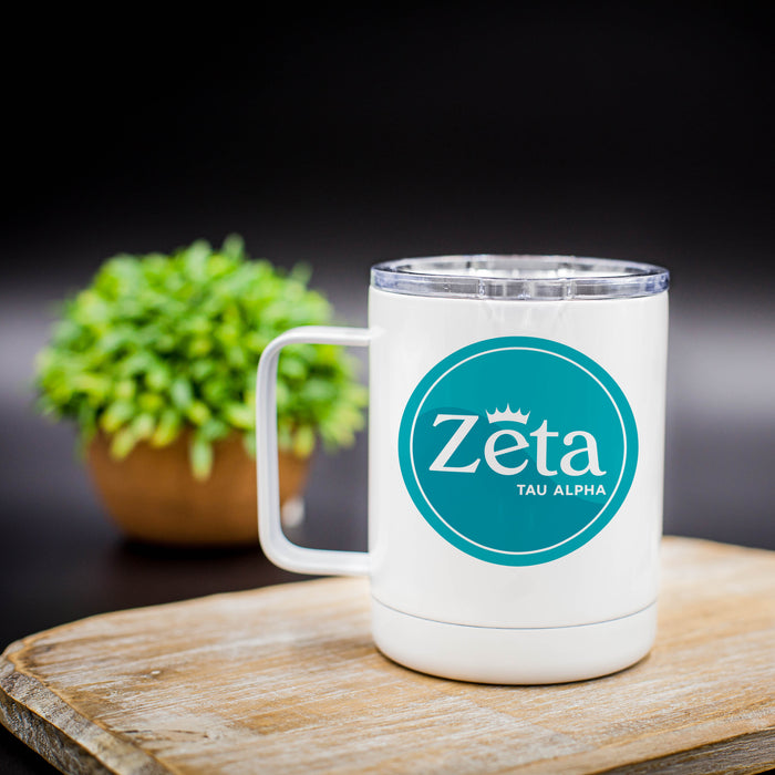 Zeta Tau Alpha Stainless Steel Travel Mug 13 OZ