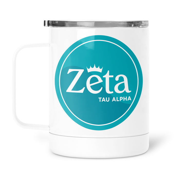 Zeta Tau Alpha Stainless Steel Travel Mug 13 OZ
