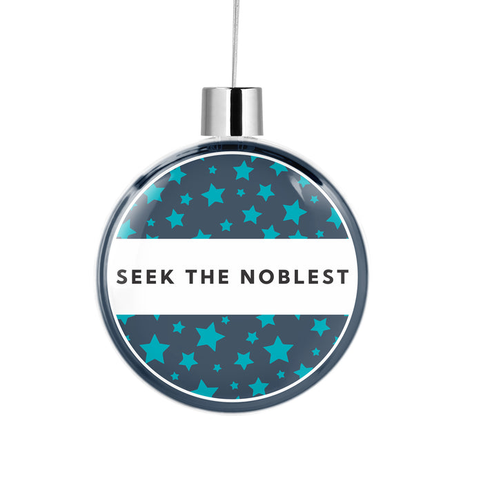Zeta Tau Alpha Christmas Ornament Flat Round
