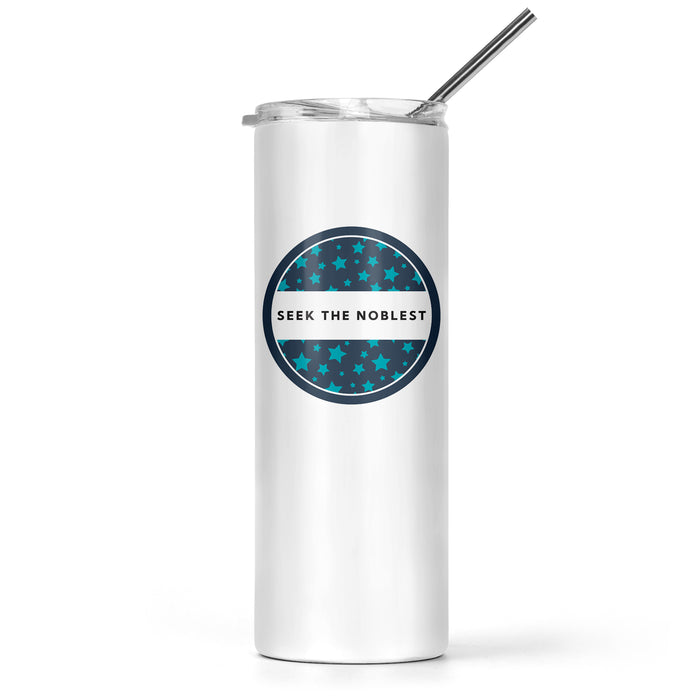 Zeta Tau Alpha Stainless Steel Skinny Tumbler 20 OZ