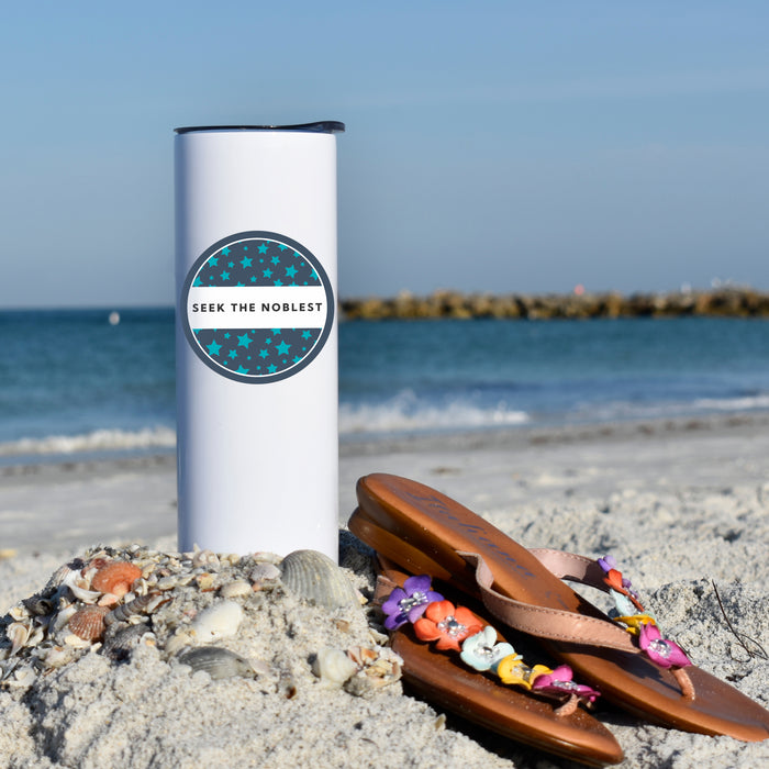 Zeta Tau Alpha Stainless Steel Skinny Tumbler 20 OZ