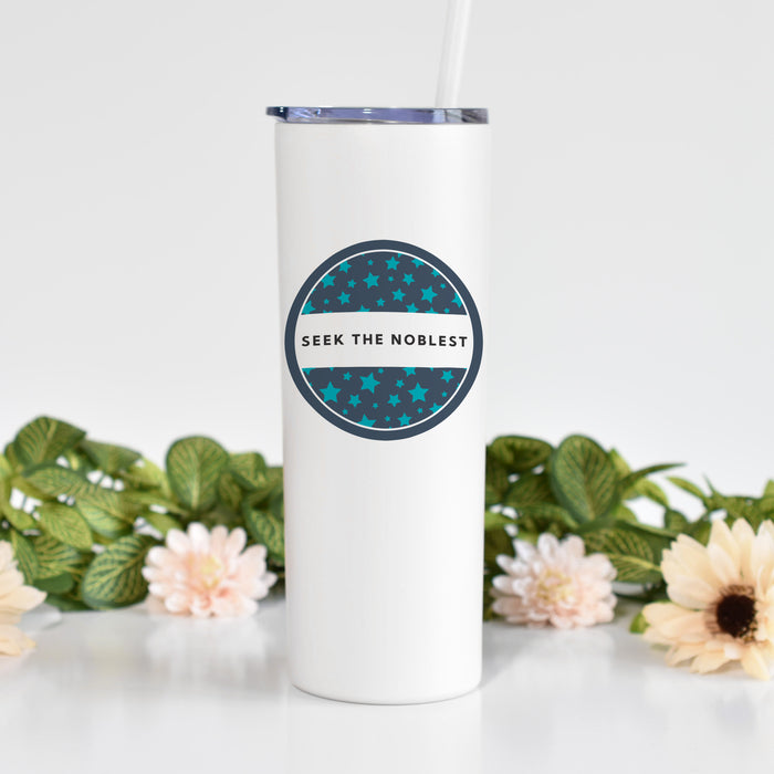 Zeta Tau Alpha Stainless Steel Skinny Tumbler 20 OZ