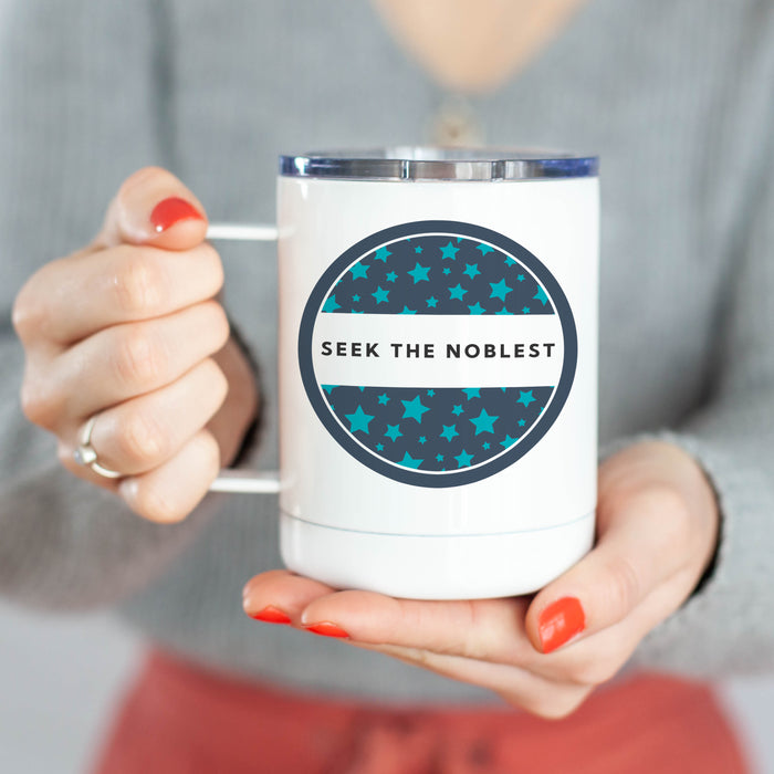 Zeta Tau Alpha Stainless Steel Travel Mug 13 OZ
