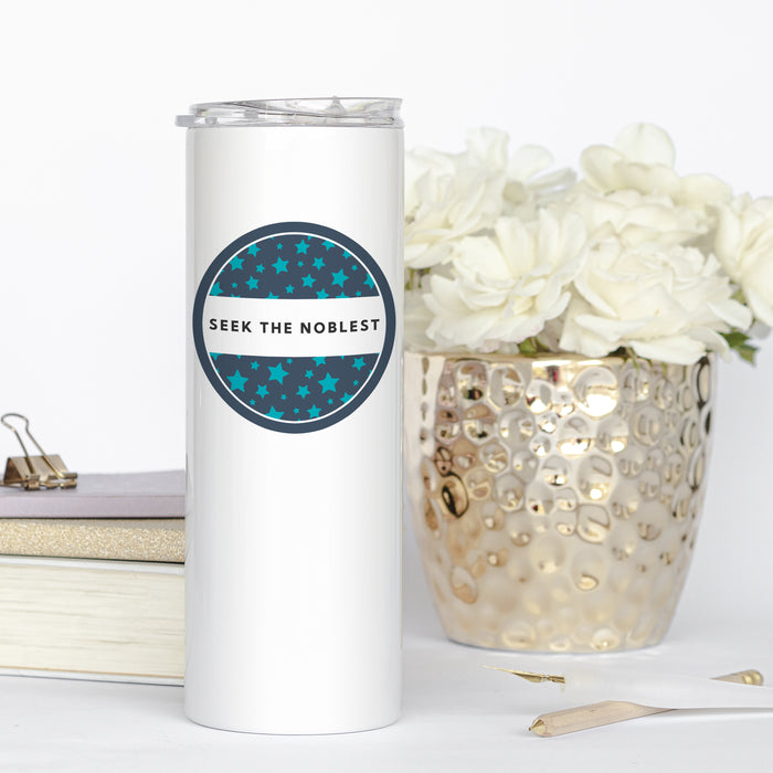Zeta Tau Alpha Stainless Steel Skinny Tumbler 20 OZ