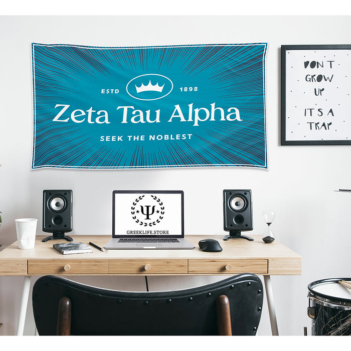 Zeta Tau Alpha Flags and Banners