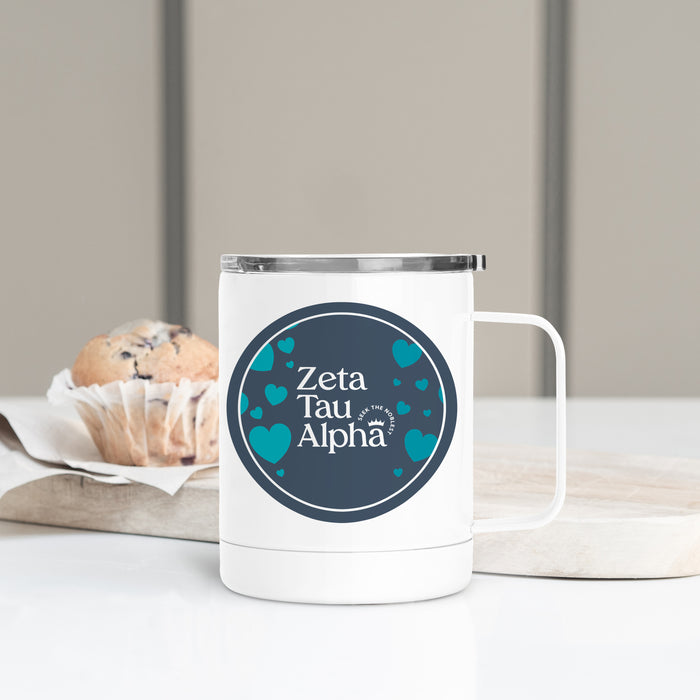 Zeta Tau Alpha Stainless Steel Travel Mug 13 OZ