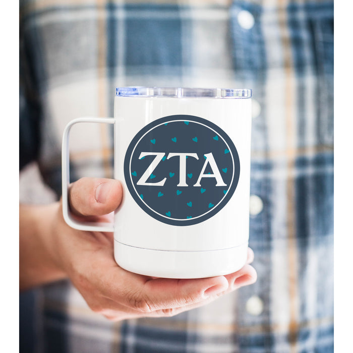 Zeta Tau Alpha Stainless Steel Travel Mug 13 OZ